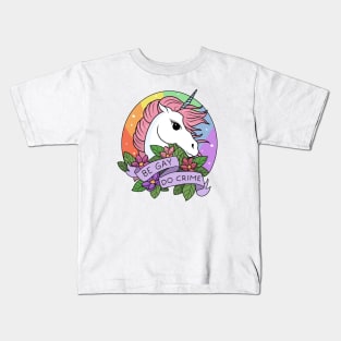Be Gay Do Crime Kids T-Shirt